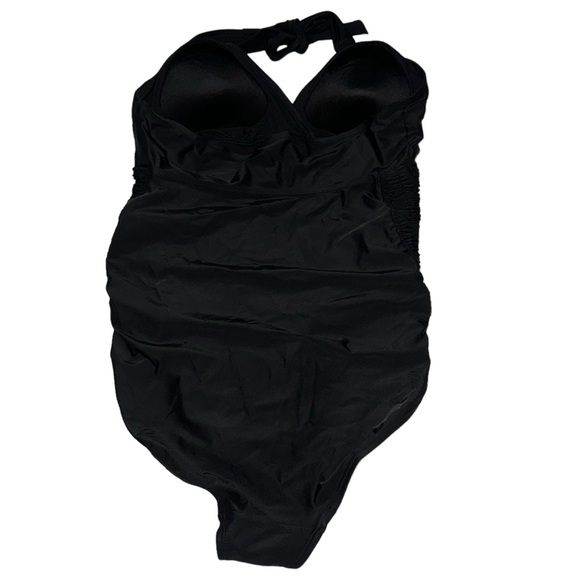 Motherhood Maternity Women's Beach Bump Maternity One Piece Swimsuit UPF 50+ - Picture 2 of 7